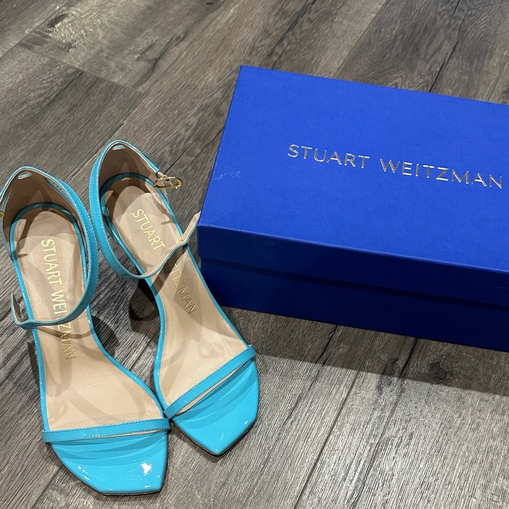 Stuart Weitzman Turquoise Heels